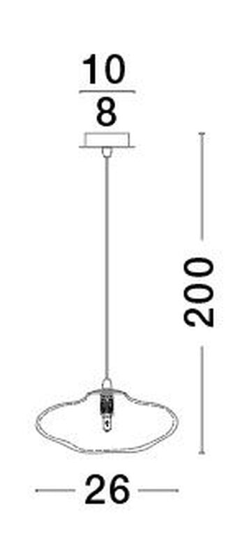Nova Luce Pendelleuchte Hängeleuchte KING G9 LED Gold dimmbar Beleuchtung Glas - 5212017432520