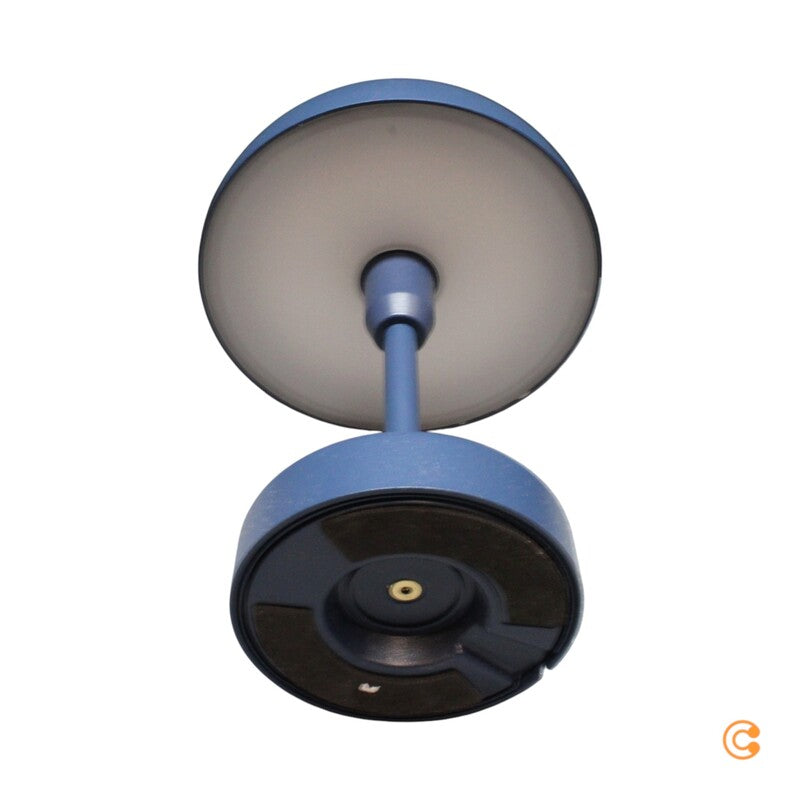 Nordlux Tischleuchte Tischlampe Akku LED Ellen To-Go Blau Aluminium dimmbar IP44 - 5704924023965