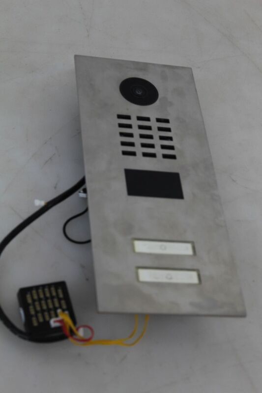 DoorBird D2102V IP-Video-Türsprechanlage Edelstahl V2A mit Bildspeicher 720p - 4260423870666