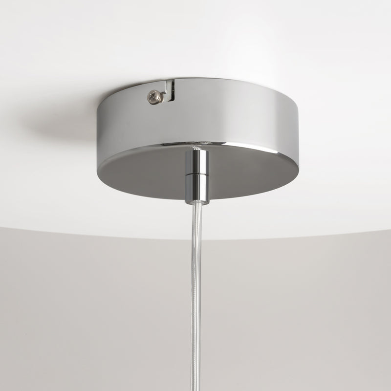 Maytoni Hängeleuchte Pendelleuchte LED Glas Chrom Drop Ø 12 cm 3000 K 16 W Lampe - 4099776072447