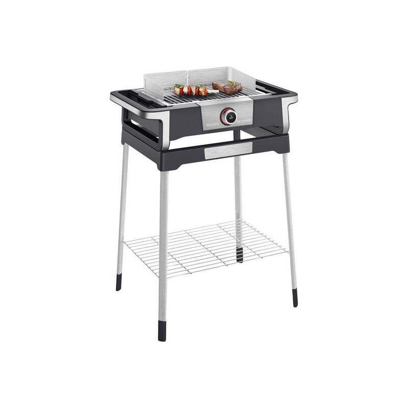 Severin BBQ-Grill PG 8118 SENOA DigitalBOOST S Elektrogrill 3000W schwarz/silber - 4008146034596