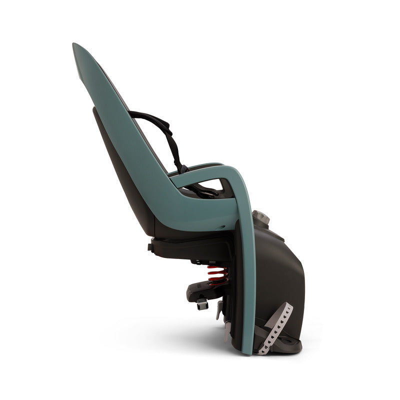 Hamax Caress Kindersitz Gepäckträger grün/schwarz für Kinder bis 22 kg - 7029775531123