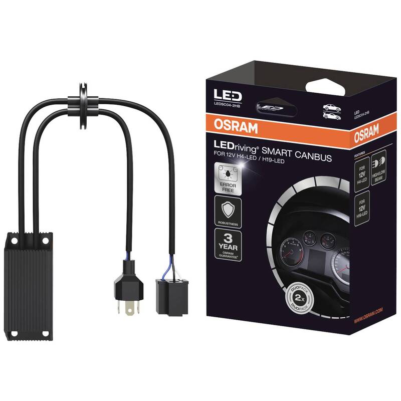 OSRAM CanBus Lastwiderstand Kfz-Leuchtmittel LED Umrüstung 12V 2 Stück 95mm - 4062172400725