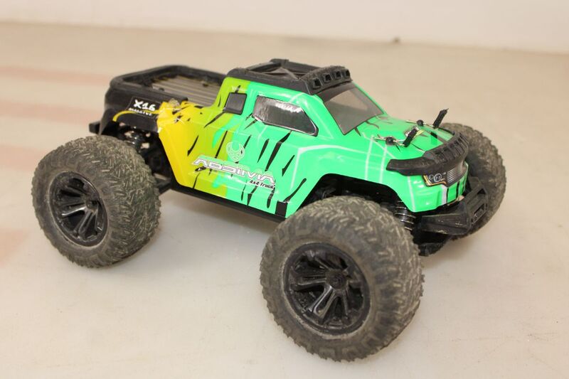 Absima MINI AMT Gelb, Grün Brushed 1:16 RC Modellauto Elektro Monstertruck RtR 2 - 4250650957711