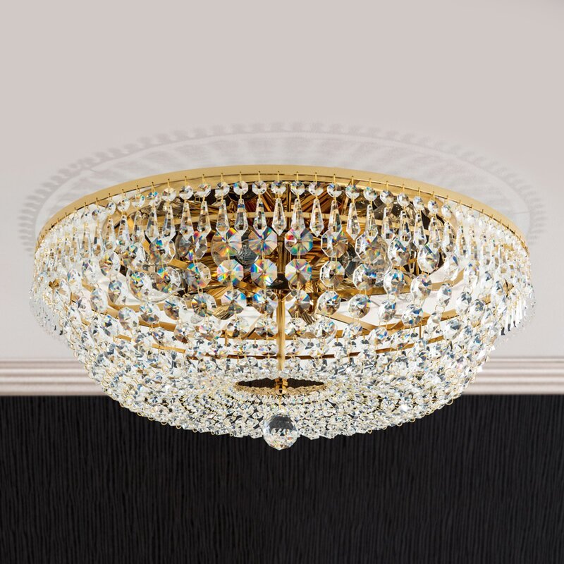 ORION Kristalldeckenleuchte Leuchte SHERATA gold Deckenlampe SIEHE TEXT/FOTO - 9003090129348