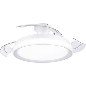 B-Ware Philips LED Deckenventilator 28W 35W Weiß Hängeleuchte Timer Ø510mm H418mm