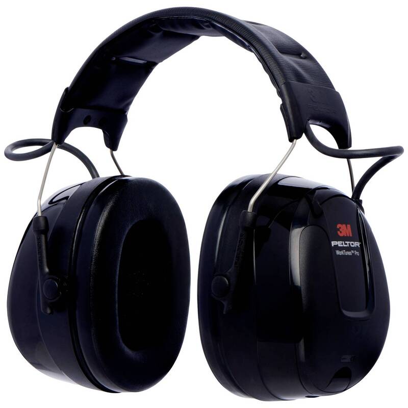 3M PELTOR WorkTunes Pro Kapselgehörschutz-Headset 32 dB Gehörschutz DEFEKTWARE - 4054596123281