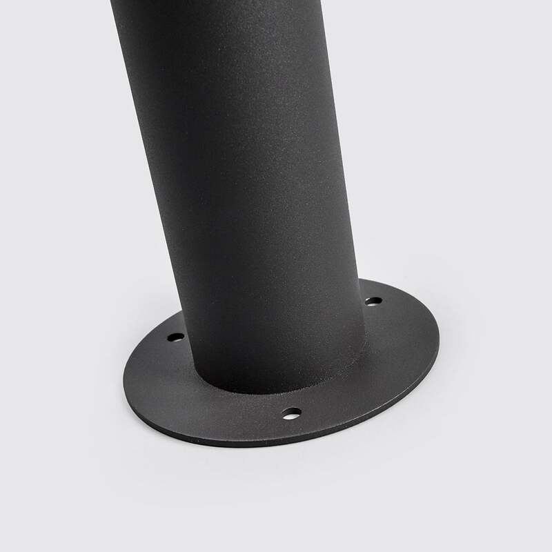 Lucande Wegeleuchte Gartenleuchte Fenia LED Pollerleuchte anthrazit 60cm IP65 - 4251096547979