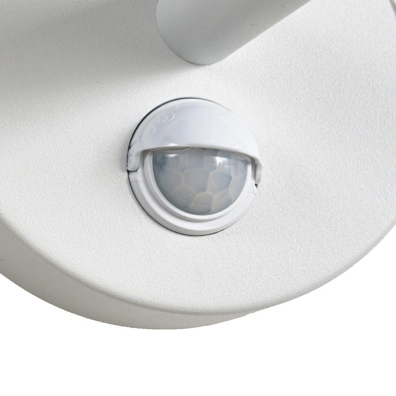 Lucande Außenwandleuchte Wandleuchte LED Sensor weiß Aluminium Kunststoff - 4255830908651
