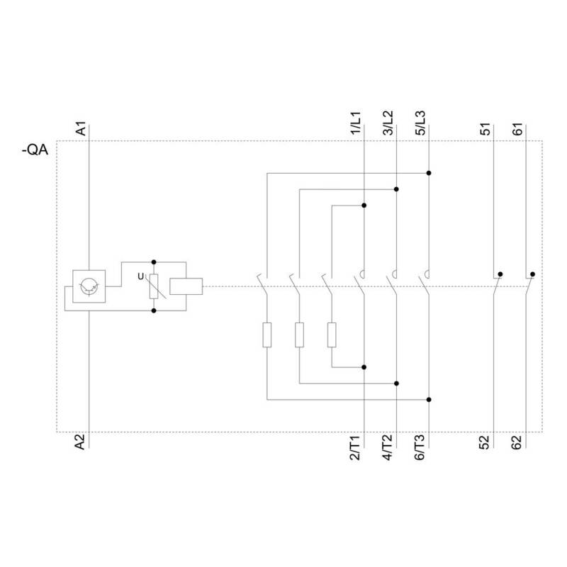 Siemens Kondensatorschütz 3 Schließer Schraubanschluss Schütz Schalter 33 V/AC - 4047621026329