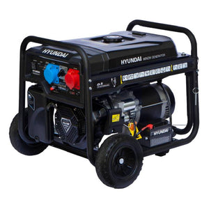 B-Ware HYUNDAI Benzin Generator HY8500LEK-T Stromerzeuger 16.3PS Notstromaggregat