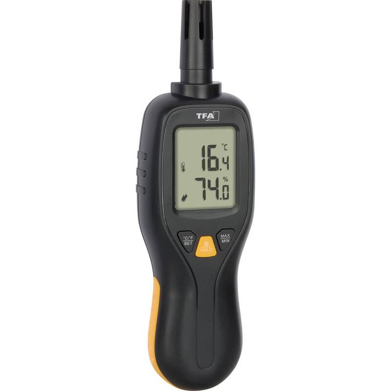 TFA Dostmann Thermo-Hygrometer digital Temperatur- und Luftfeuchtigkeitsmesser - 4009816042545