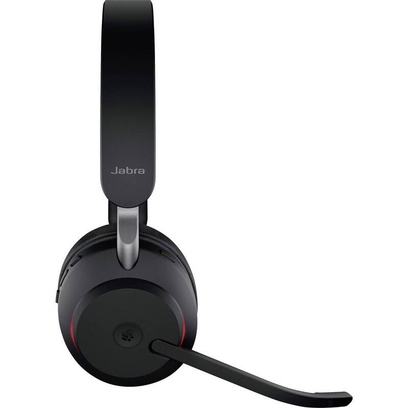 JABRA Evolve2 65 MS USB-A BT Headset kabellos Bluetooth schwarz für Büroarbeit - 5706991022803