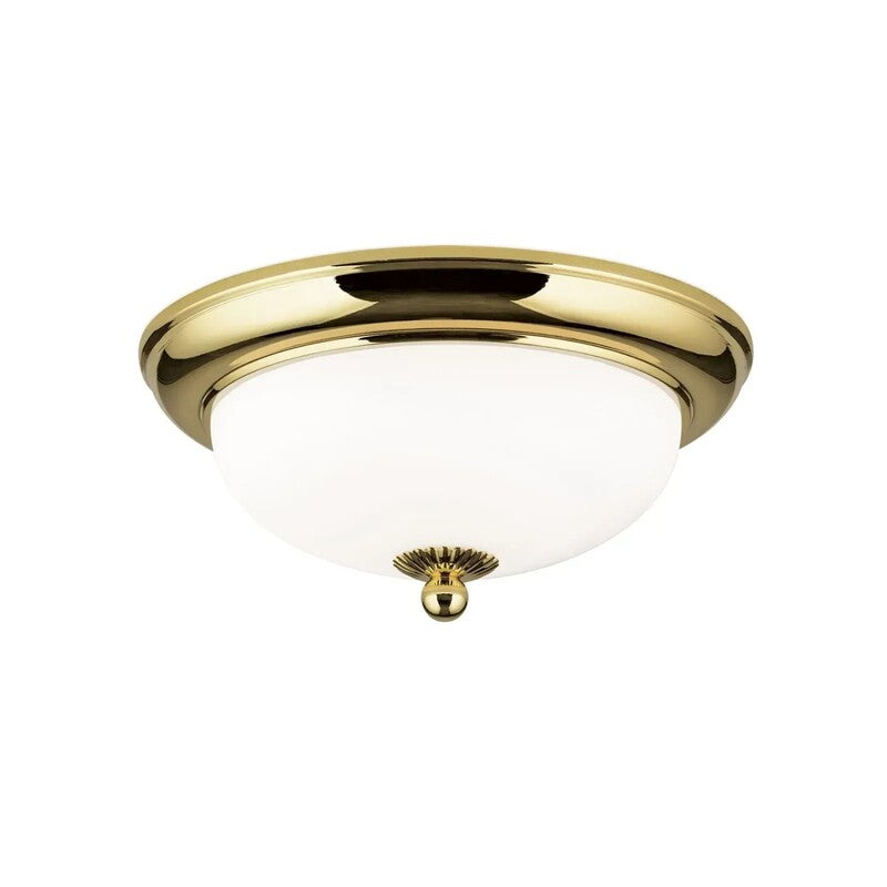 Orion Deckenleuchte Deckenlampe Empira Leuchte Gold Innenbeleuchtung rund Glas - 9003090279364