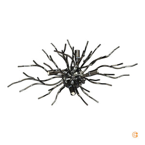 B-Ware Paul Neuhaus Deckenleuchte Lampe Icicle Deckenlampe schwarz 4-flammig G9 Fass281