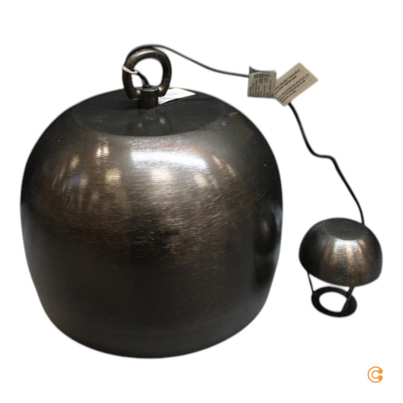 KARE Bodenleuchte Apollon Stehleuchte Lampe schwarz Ø35cm 200cm Kabel 25W E27 - 4025621542827