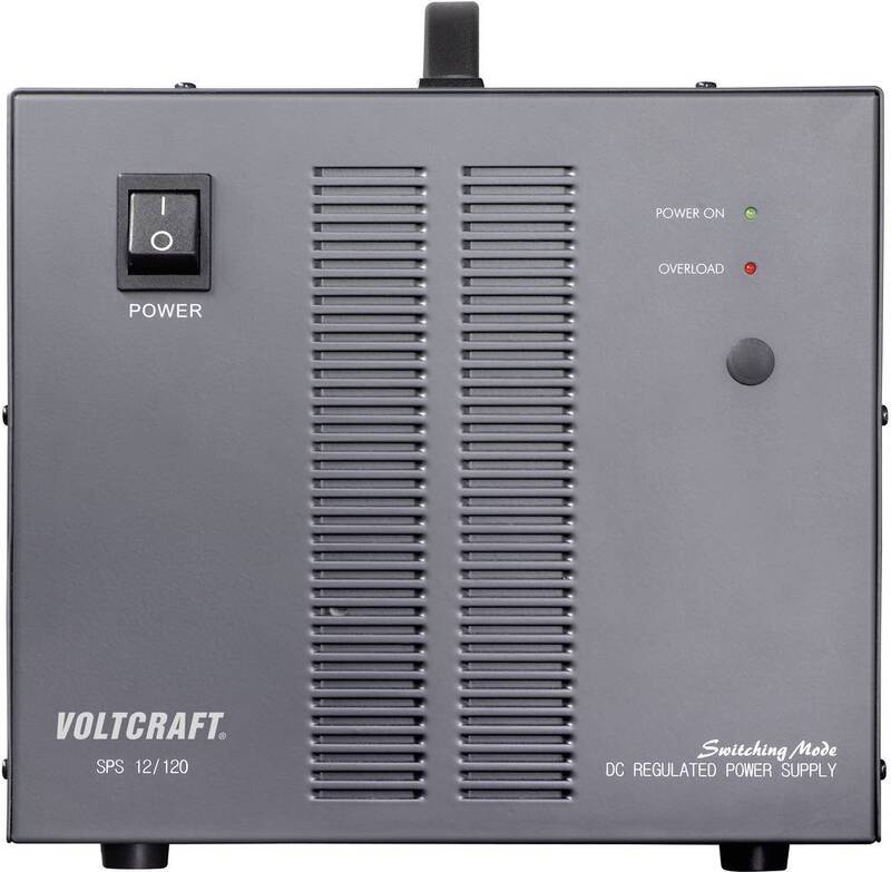 Voltcraft Hochstrom-Schaltnetzgerät SPS 12/120 Labornetzgerät 120 A 1700 W - 4016138522679