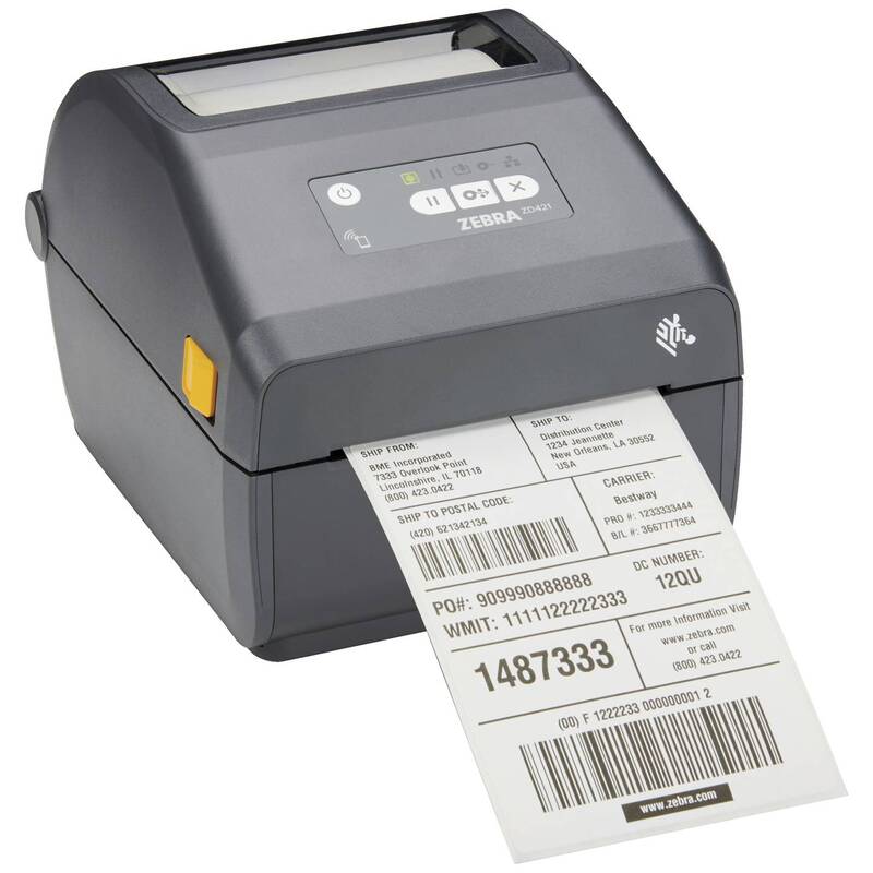 Etikettendrucker Beschriftungsgerät Zebra ZD421C Thermotransfer USB Netzwerk - 4060533339455