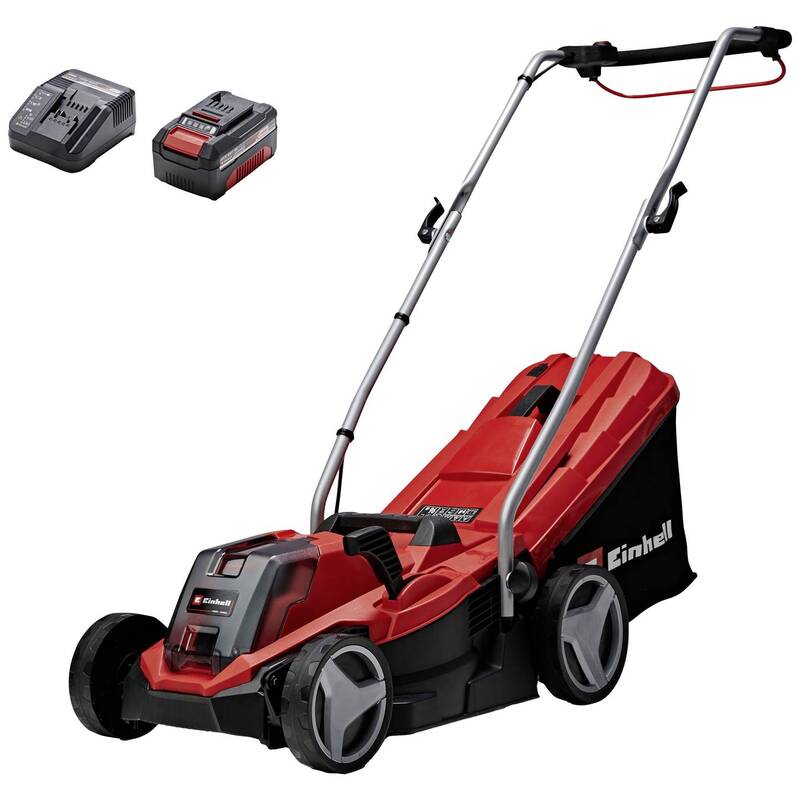 Einhell Akku-Rasenmäher GE-CM 18/33 Li 4,0Ah Mäher 18V 33cm Schnittbreite - 4006825646856