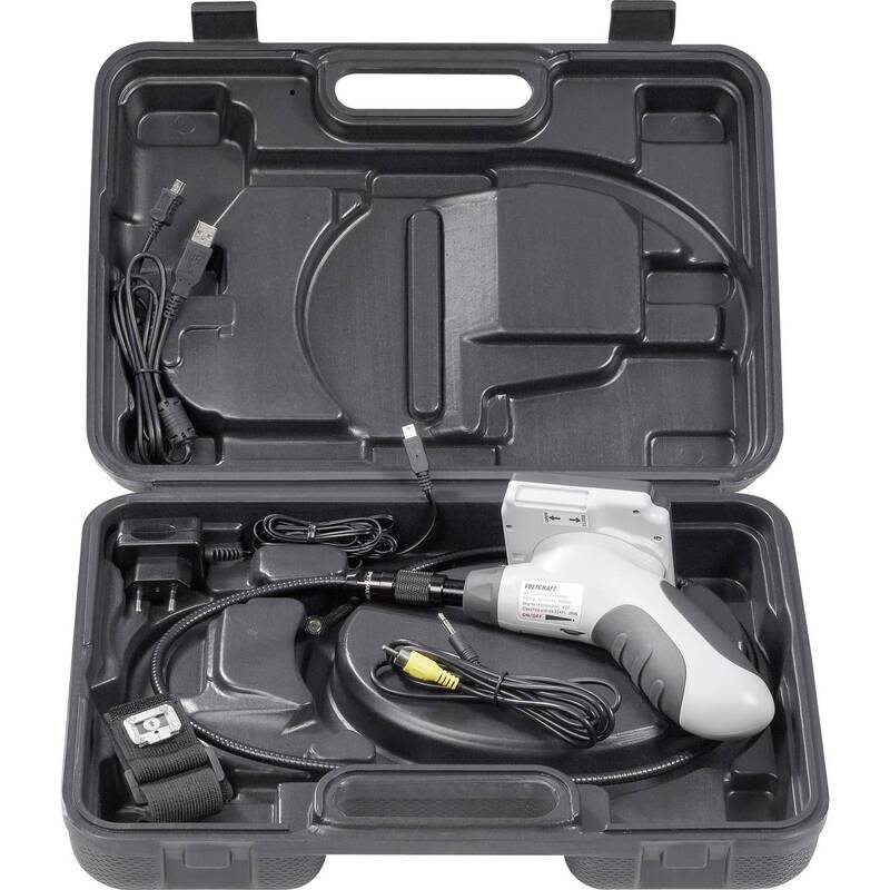 Voltcraft BS-300XRSD Endoskop Endoskopsonde Kamera Sonde Ø 8mm Länge 183cm Funk - 4016138910780