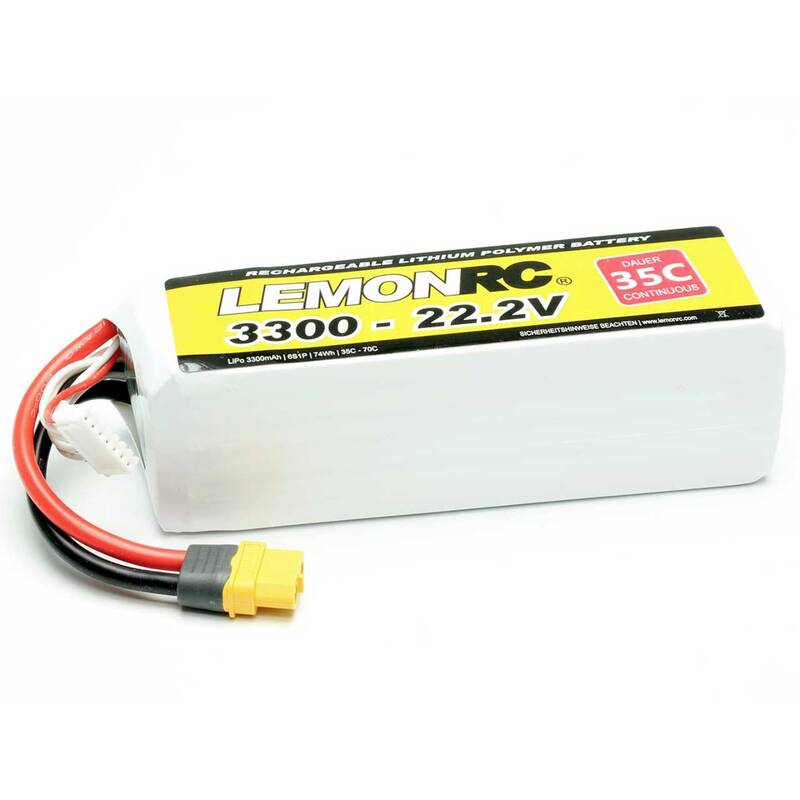LEMONRC Akkupack Batterie LiPo Akku Modellbau 3300 Lithium Polymer R C - 4056534060306