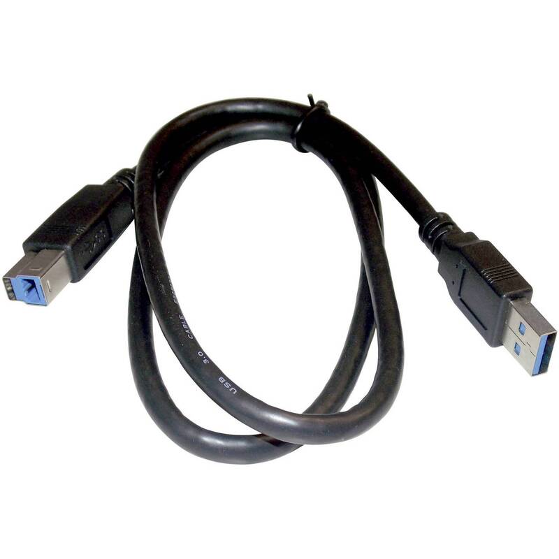 Renkforce 7 Port USB 3.0-Hub Metallgehäuse USB-Verteiler 1089874 Metall Schwarz - 4016138874013