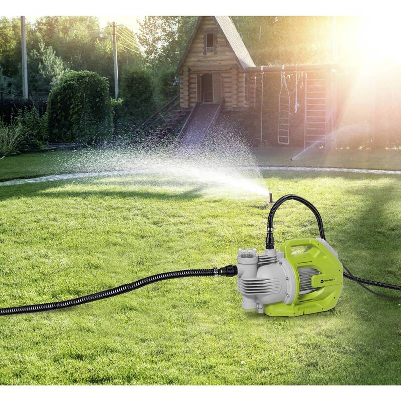 TOOLCRAFT AUTOMATIK GARTENFILTERPUMPE 6000 l/h 53 m Förderhöhe IPX4 1300 W - 4064161310138