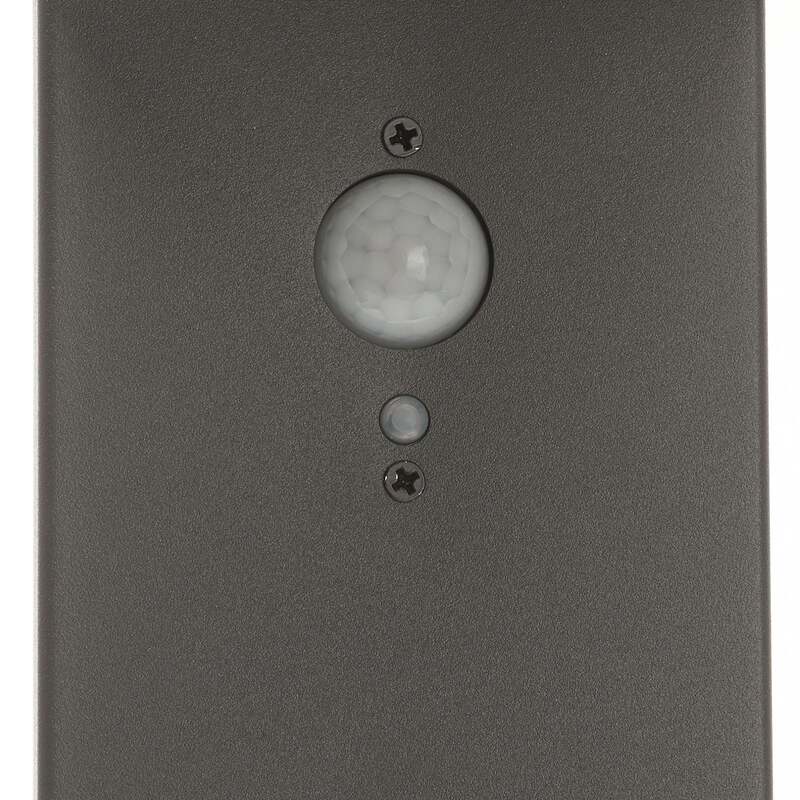 Lindby Pollerleuchte Gartenleuchte Chioma LED Wegeleuchte mit Sensor anthrazit - 4251096556476