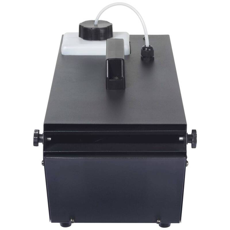 Hazer Nebelmaschine DMX-fähig mit Füllstandsanzeige 1,2l 393m³/h schwarz - 4064161330075