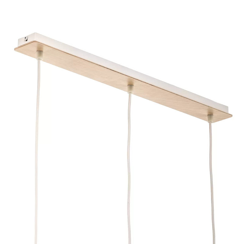 EMIBIG LIGHTING Pendelleuchte Tako Hängeleuchte Hängelampe E27 dreiflammig weiß - 5901738919877