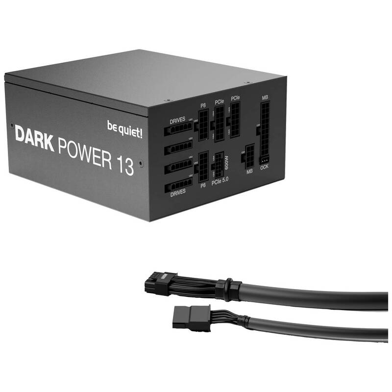 be quiet! Netzteil Dark Power 13 1000W ATX3.0 Stromversorgung PC Adapter modular - 4260052189405