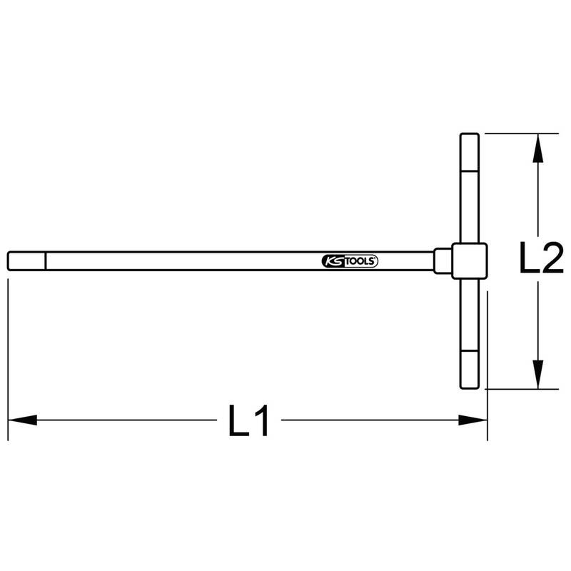 KS Tools Torx-Schraubendreher Schraubenzieher T20 Größe Werkzeug 1 Stück - 4042146375723
