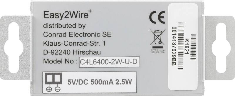 Renkforce Netzwerkverlängerung Adapter Netzwerkverlängerungsadapter 2 Draht Port - 4016139094045
