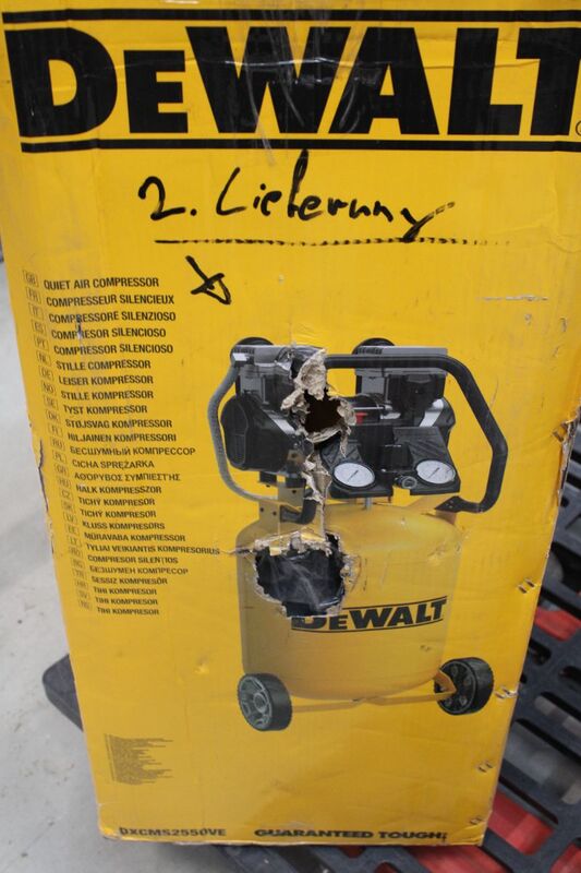 DeWalt Druckluft-Kompressor DXCMS2550VE 50l 10bar 260l/min schwarz kompakt - 8016738833973