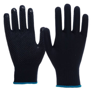 B-Ware Nitras Handschuh Arbeitshandschuh Feinstrick Baumwolle Nylon Gr 8 Blau 72 PAAR