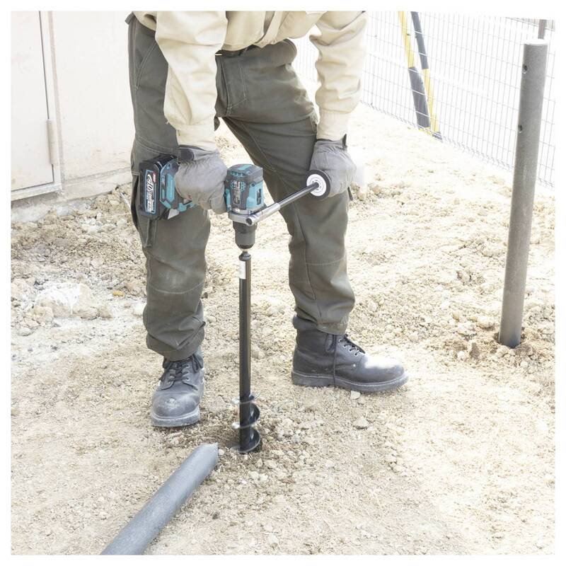Makita Erdbohrer D-75437 Bohrer Akku 600mm Ø70mm Gartenwerkzeug vielseitig Loch - 88381595162