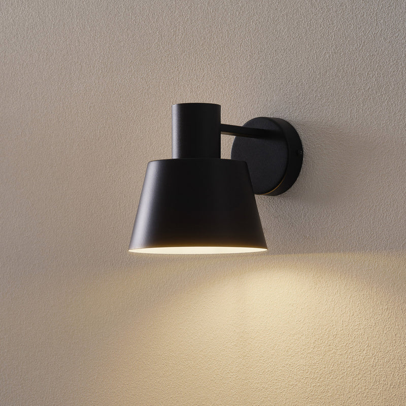 Euluna Wandleuchte Dunka Wandleuchte Lampe Leuchte Metall einflammig E27 schwarz - 5902846816591