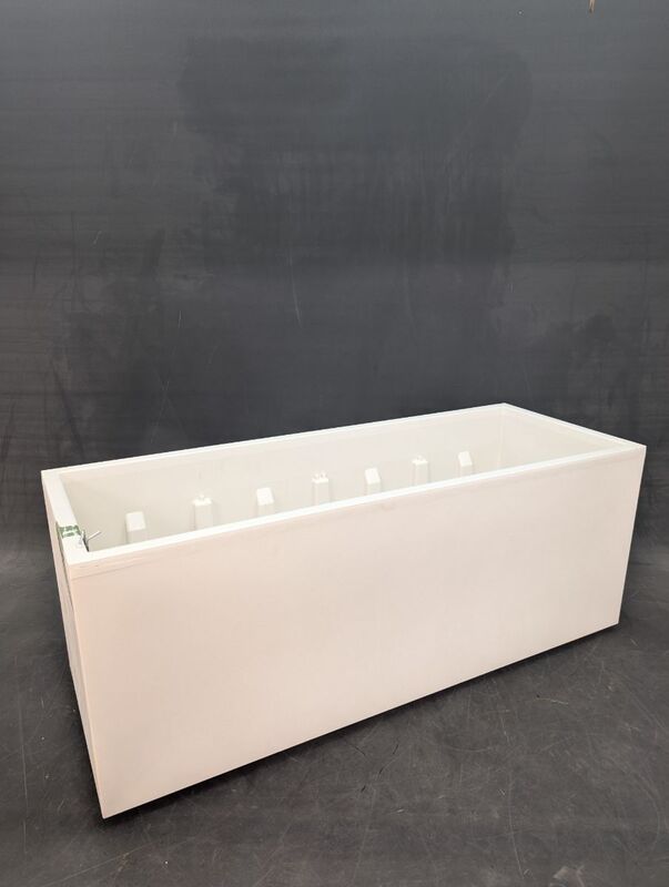 Deroma Pflanzkasten Hochbeet Millennium Blumenkasten mit Wasserreservoir Kasten - 0191942106438