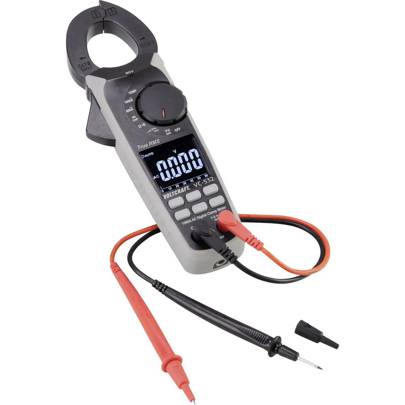 Voltcraft Stromzange VC-532 digital CAT III 600 V True RMS 6000 Counts - 4053199981434