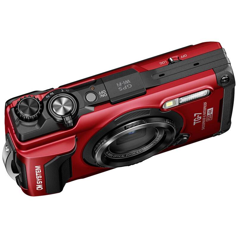 OM System TG-7 Digitalkamera Kamera 12 Megapixel Zoom 4x Wasserdicht 4K - 4545350055981