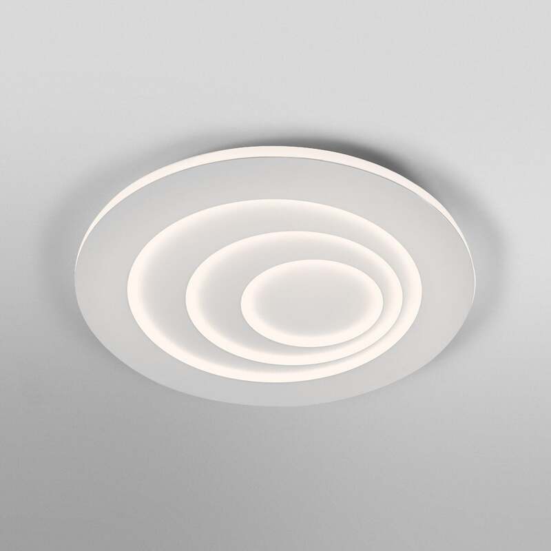 OSRAM LED-Deckenleuchte Lampe ORBIS SPIRAL ROUND weiß Stahl Leuchte Ø69cm848 - 4099854450464