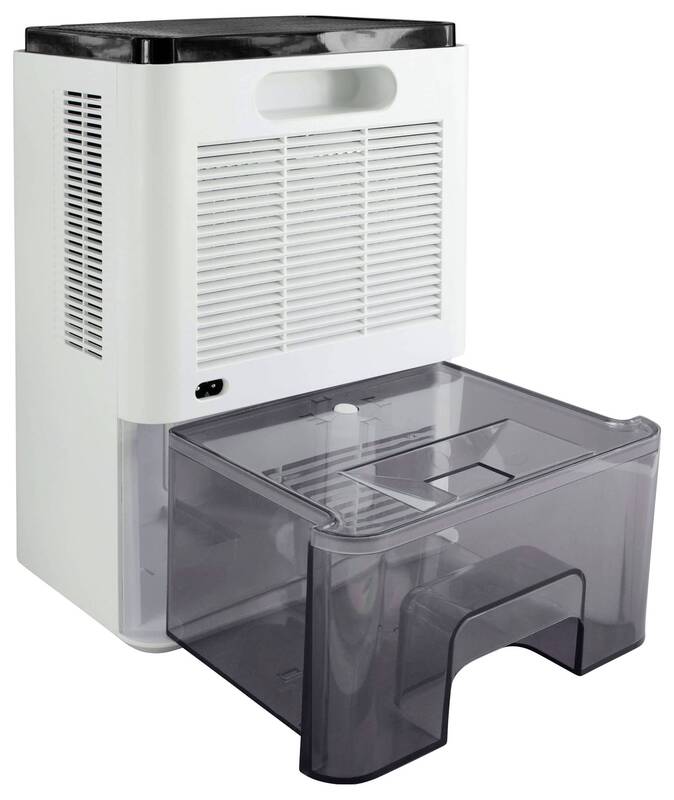 X4-LIFE Modell 4 Elektrischer Luftentfeuchter 700 ml/Tag für 20 m² schwarz - 4250679509014