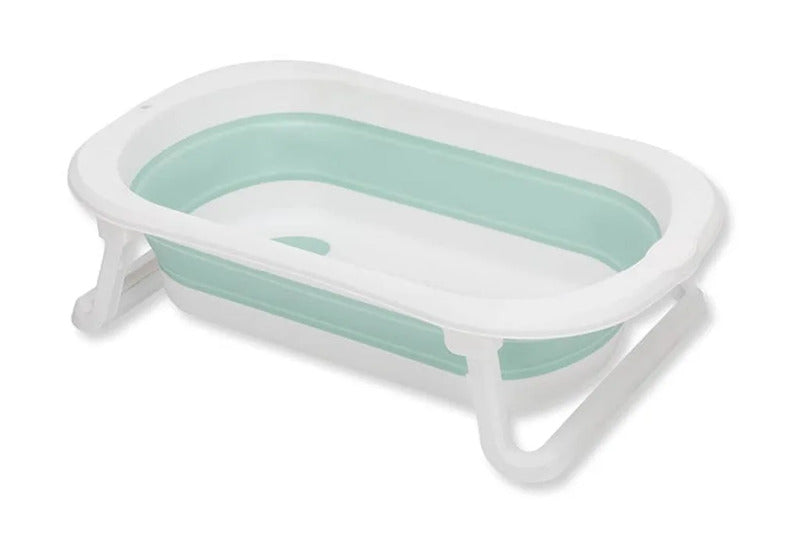 fillikid Faltbadewanne Babywanne Orca Badewanne salbei-weiß faltbar - 9120129912716