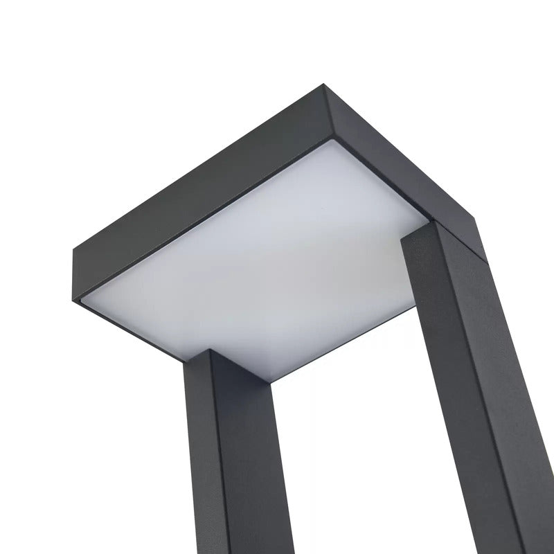 Lindby Wegeleuchte Gartenleuchte LED Außenleuchte Lonete dunkelgrau IP65 6515 - 4251911785111