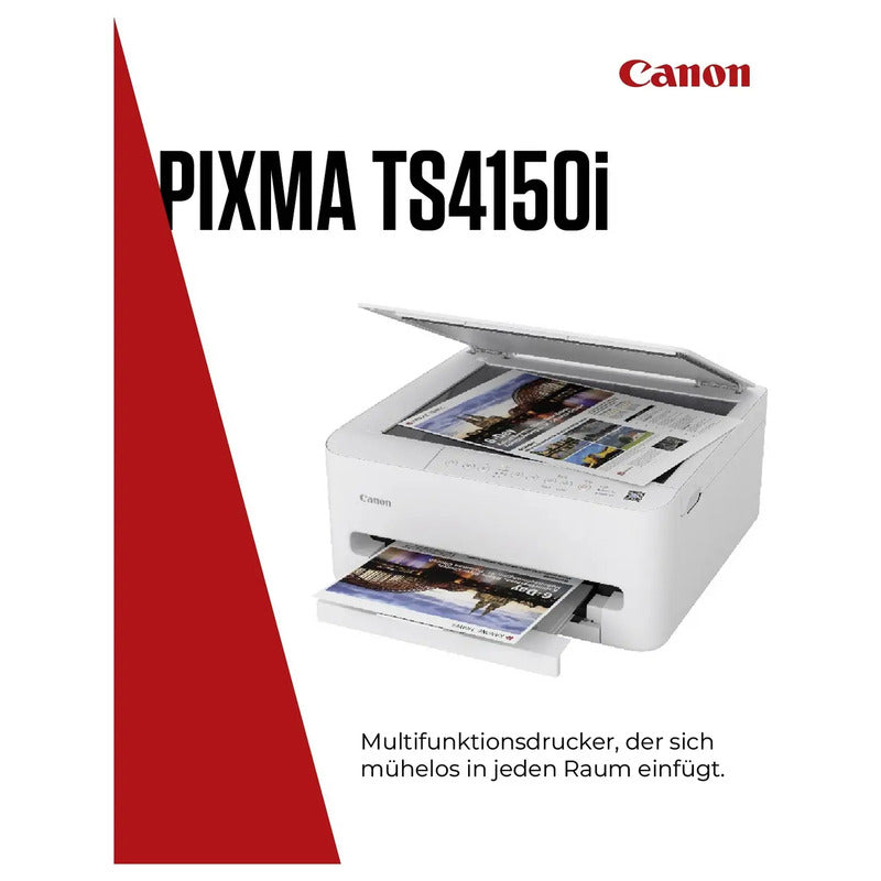 Canon Multifunktionsdrucker Kopierer Scanner Tintenstrahl PIXMA TS4150i WLAN - 4549292248067