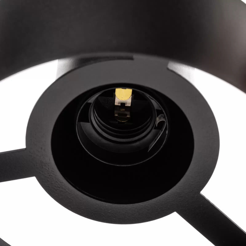 Euluna Hängeleuchte Rif 4 Pendelleuchte Deckenlampe linear 4-flammig E27 schwarz - 5907554415081