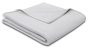 B-Ware Biederlack Baumwolldecke Kuscheldecke Eis Grau Baumwolle 150x200 cm Couch-Decke