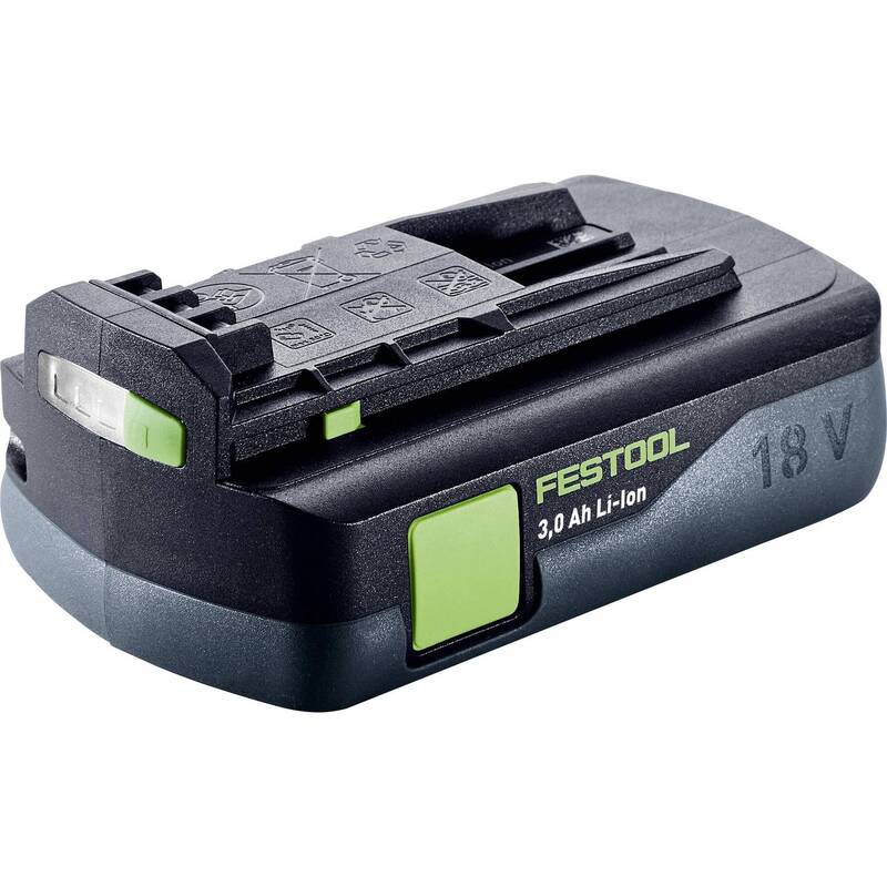 Festool Werkzeug-Akku BP 18 Li 3,0 C 18V 3.0Ah Lithium-Ionen Akku leicht kompakt - 4014549415429
