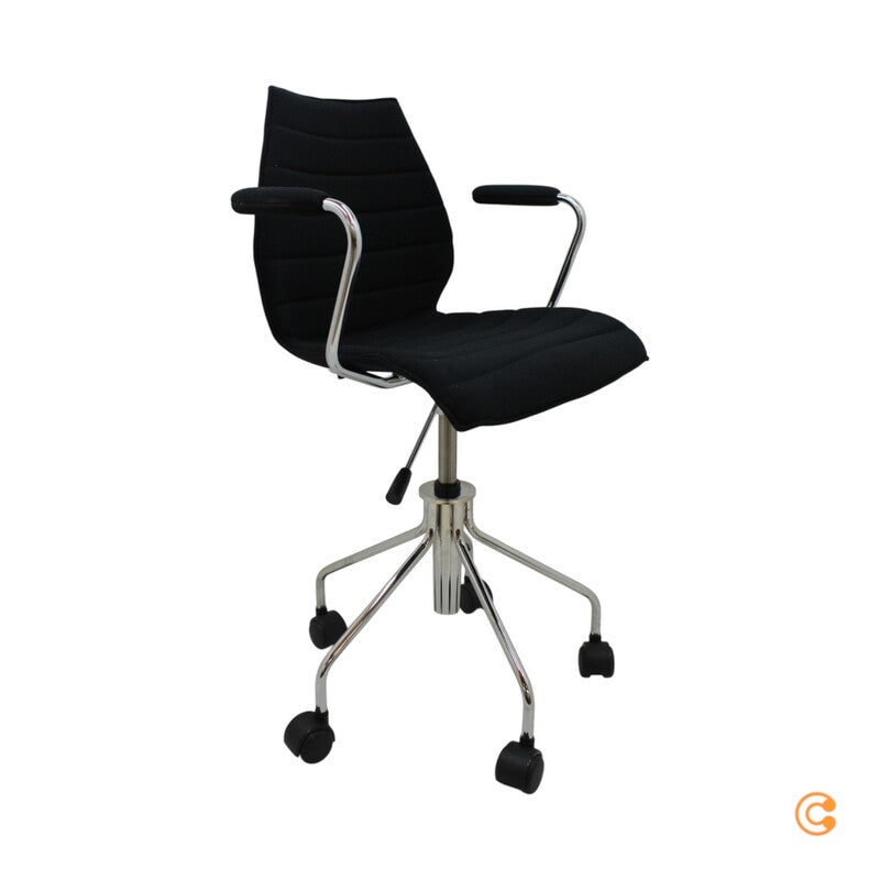 Kartell Maui Soft Trevira Bürostuhl Drehstuhl Armlehnen höhenverstellbar 49-57cm - 8058967176490