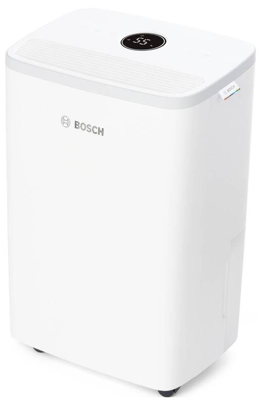 Bosch Luftentfeuchter DRY 2000 12L/Tag für Räume bis 55m³ leise 35dB Weiß - 4069143047767